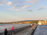 Schweden. Abendstimmung in Jönköping