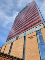 Schweden. Streichholz-Hotel in Jönköping