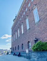 Göta-Kanal Stockholm Rathaus („stadshus“)