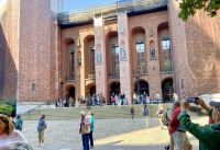 Göta-Kanal Stockholm Eingang Rathaus