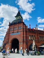 Göta-Kanal Stockholm - Eingang Markthalle Saluhall