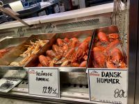 Göta-Kanal Stockholm Markthalle Saluhall - Hummer aus der Nordsee