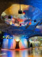 Göta-Kanal Stockholm -  Kunst in der U-Bahn Station T-Centralen