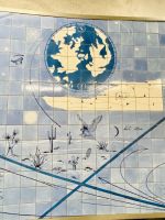 Göta-Kanal Stockholm -  Kunst in der U-Bahn Station Universitetet