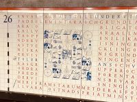 Göta-Kanal Stockholm -  Kunst in der U-Bahn Station Universitetet