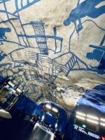 Göta-Kanal Stockholm -  Kunst in der U-Bahn Station T-Centralen