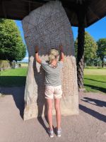 Schweden. Runenstein Rök