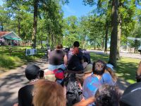 Schweden. Auf dem Remmalagen in Visingsö