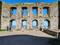 Schweden. Brahehus Ruine