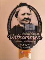 Schweden. Gränna. Polkagris-Zuckerbäckerei