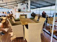 Göta Kanal Kreuzfahrt - Bar auf dem Oberdeck