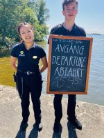 Göta Kanal Kreuzfahrt - Ankunft Birka