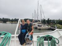 Schweden. Auf dem Göta-Kanal