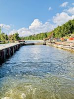 Göta Kanal Kreuzfahrt - Schleuse Södertälje 