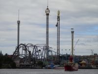 Stockholm: Blick auf den Vergnügungspark