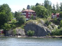 unterwegs im Schärengarten nach Vaxholm