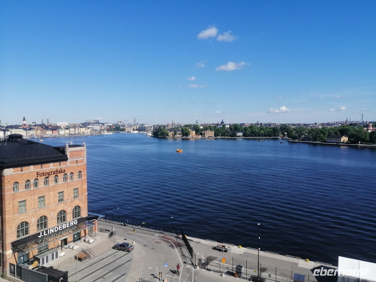 Panoramafahrt durch Stockholm, Fotografiska und J. Lindeberg