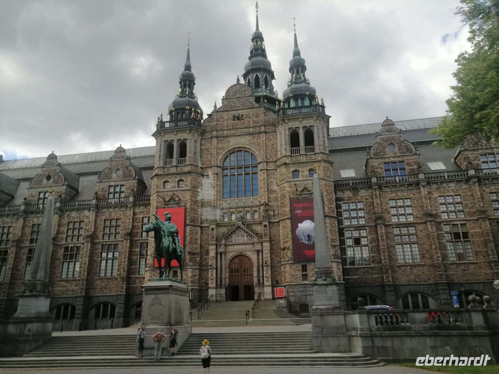 Panoramafahrt durch Stockholm, Nordisches Museum