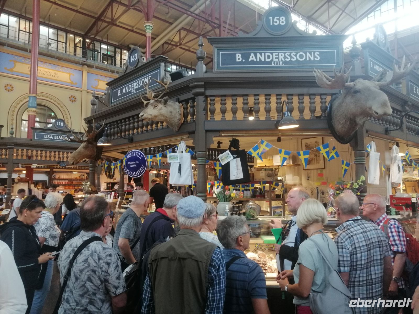kulinarische Stadtführung in Stockholm in der Markthalle