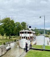 Göta Kanal Kreuzfahrt - Schleuse Carlsborg