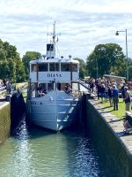 Göta Kanal Kreuzfahrt - Schleusentreppe Berg