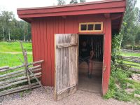 Schweden. Michels Plumpsklo in Katthult