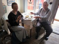 Schweden. Gamla Linköping. Frühstück