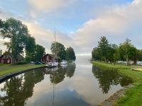 Göta Kanal Kreuzfahrt - Liegeplatz Hajstorp Morgenstimmung