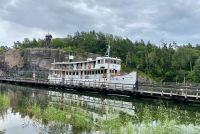Göta Kanal Kreuzfahrt - Ausweichbecken Schleuse Trollhättan- Kanal