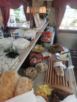 Frühstücksbuffet auf MS Diana