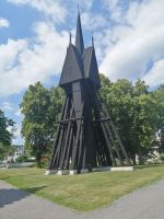 Glockenturm der St. Laurentius Kirche Söderköping