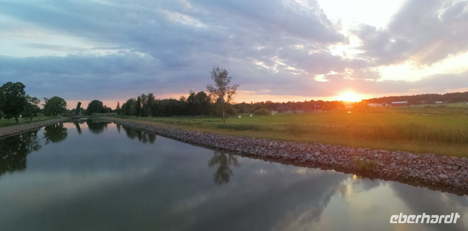 Sonnenuntergang auf MS Diana