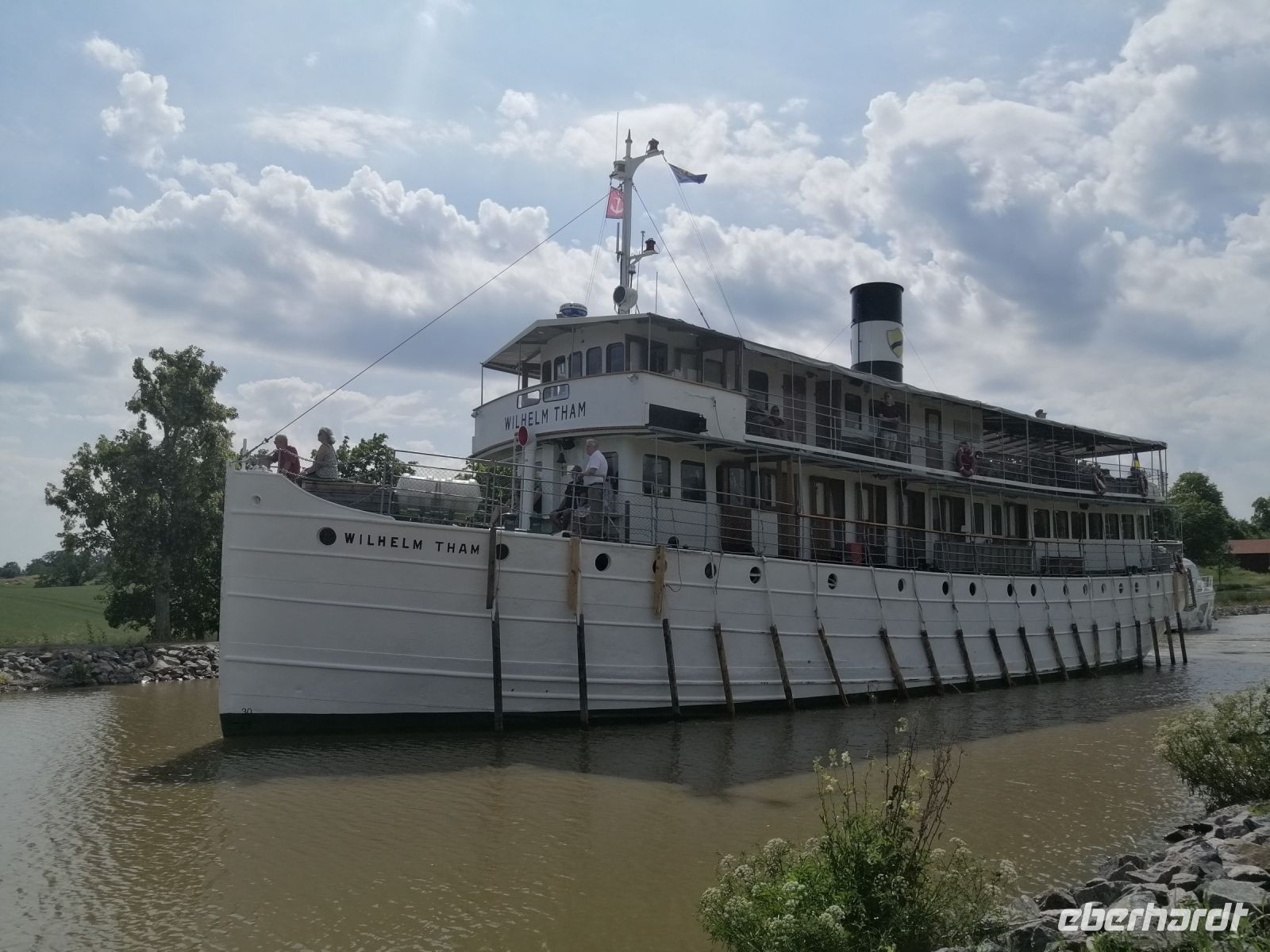  Göta Kanal -Schwesterschiff Wilhelm Tham (Bj. 1912)