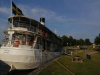 unsere Anlegestelle in Berg