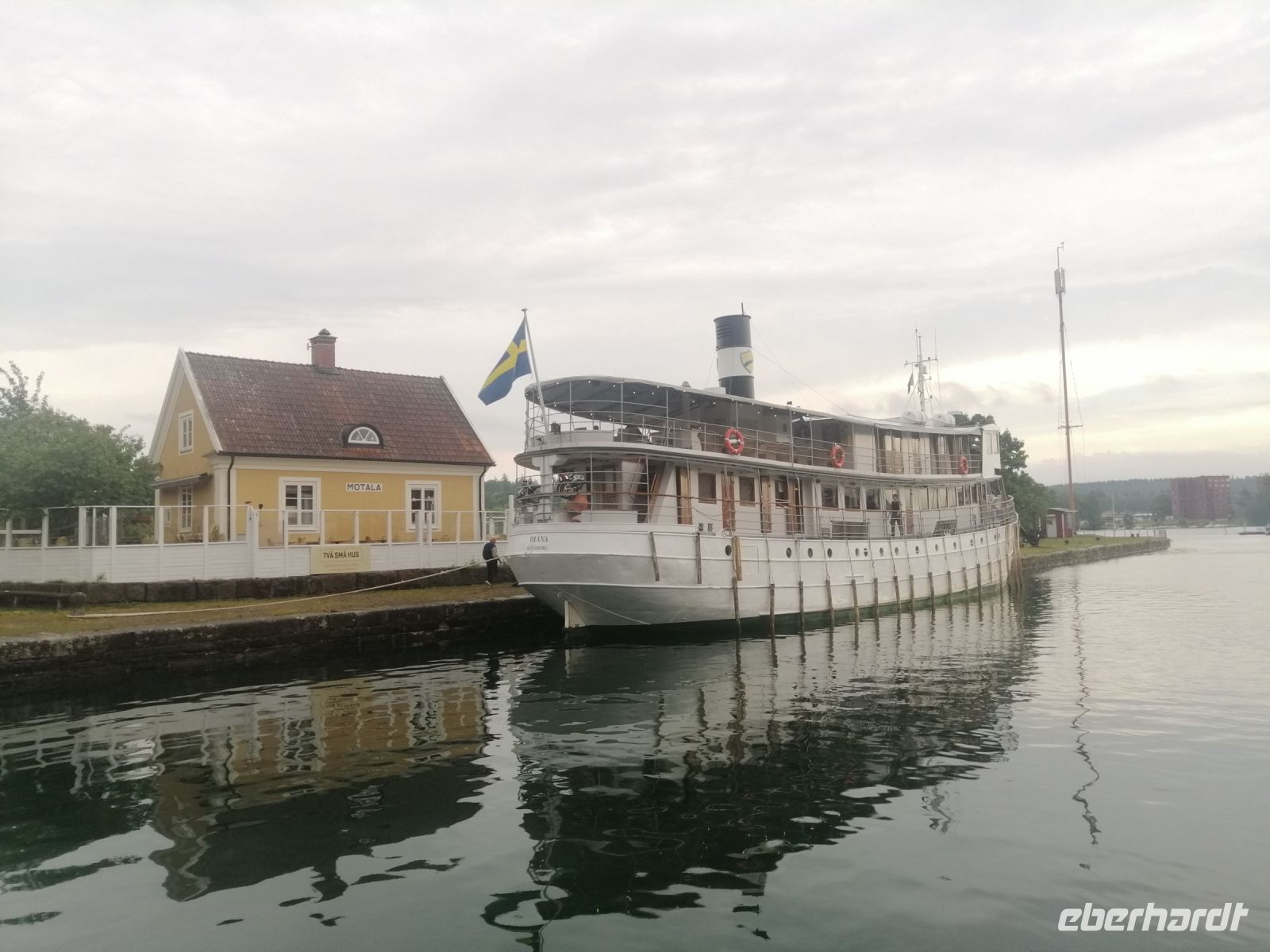 Anlegestelle in Motala