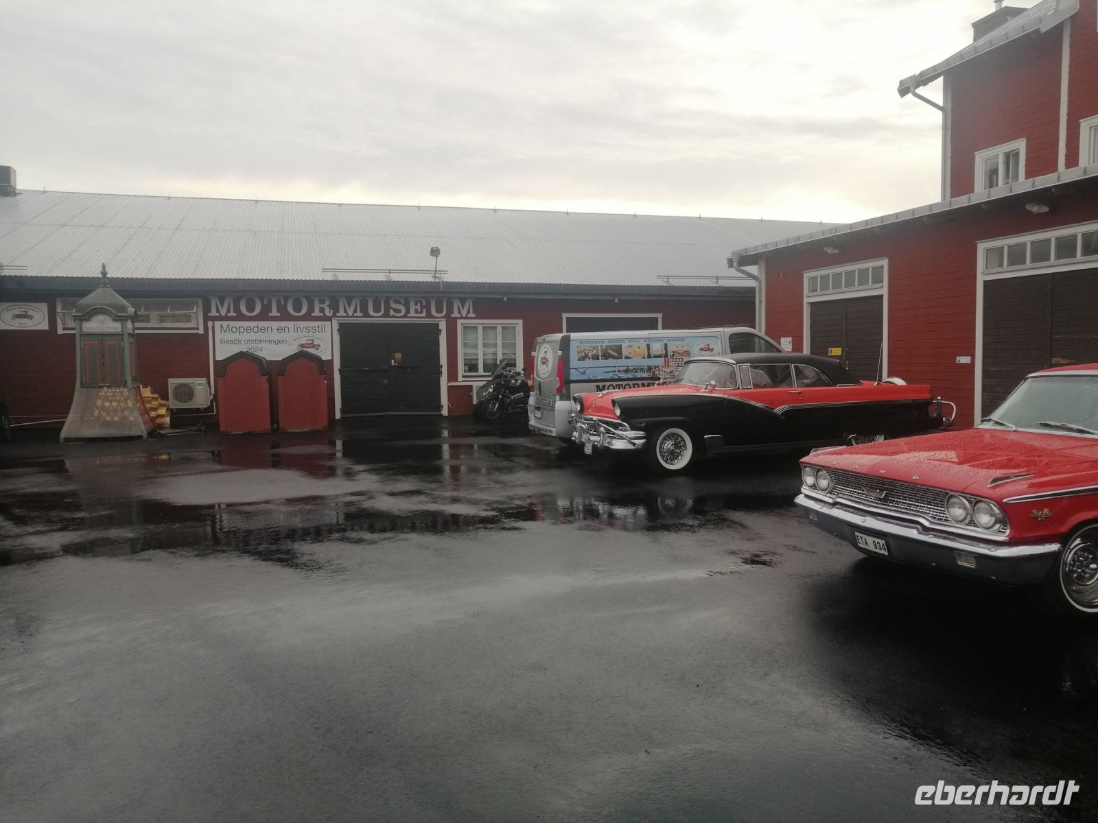 Besichtigung des Motormuseums in Motala