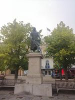 Baltzar von Platen Statue in Motala