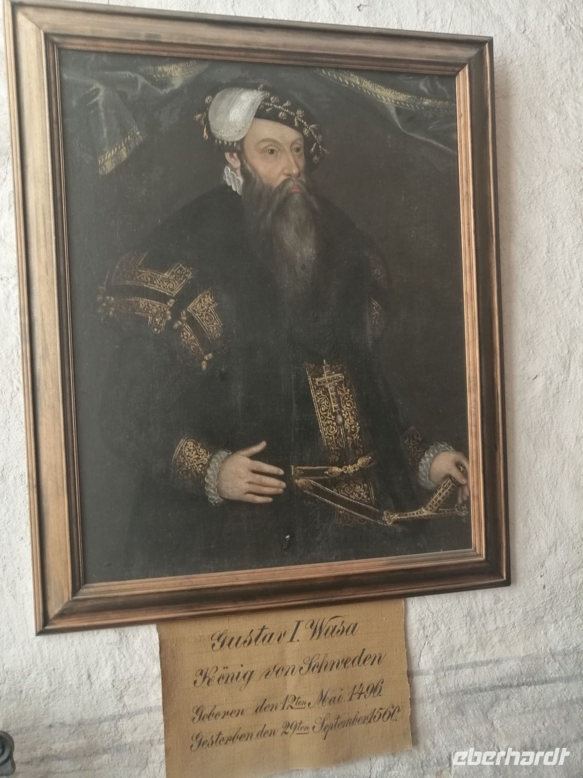 Führung durch die Festung in Vadstena: Gustav Wasa