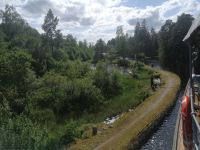 Passieren von zwei engsten Kanalpassagen: Billströmmen und Spetsnäskanal