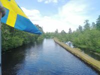 Passieren von zwei engsten Kanalpassagen: Billströmmen und Spetsnäskanal