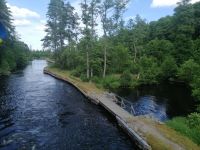 Passieren von zwei engsten Kanalpassagen: Billströmmen und Spetsnäskanal