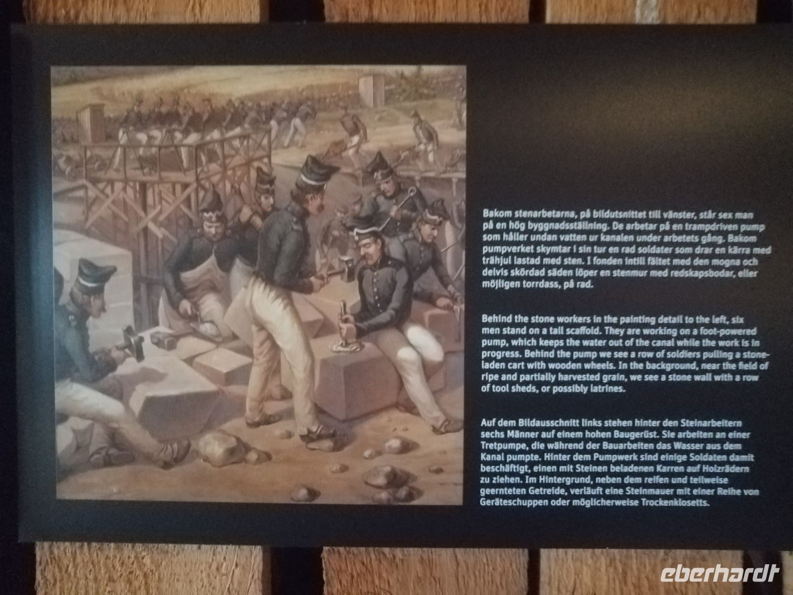 Im Kanalmuseum in Sjötorp