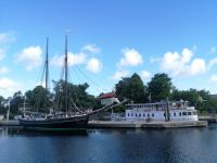 Anlegestelle in Trollhättan Övre