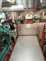 Führung durch den Motorenraum des MS Diana