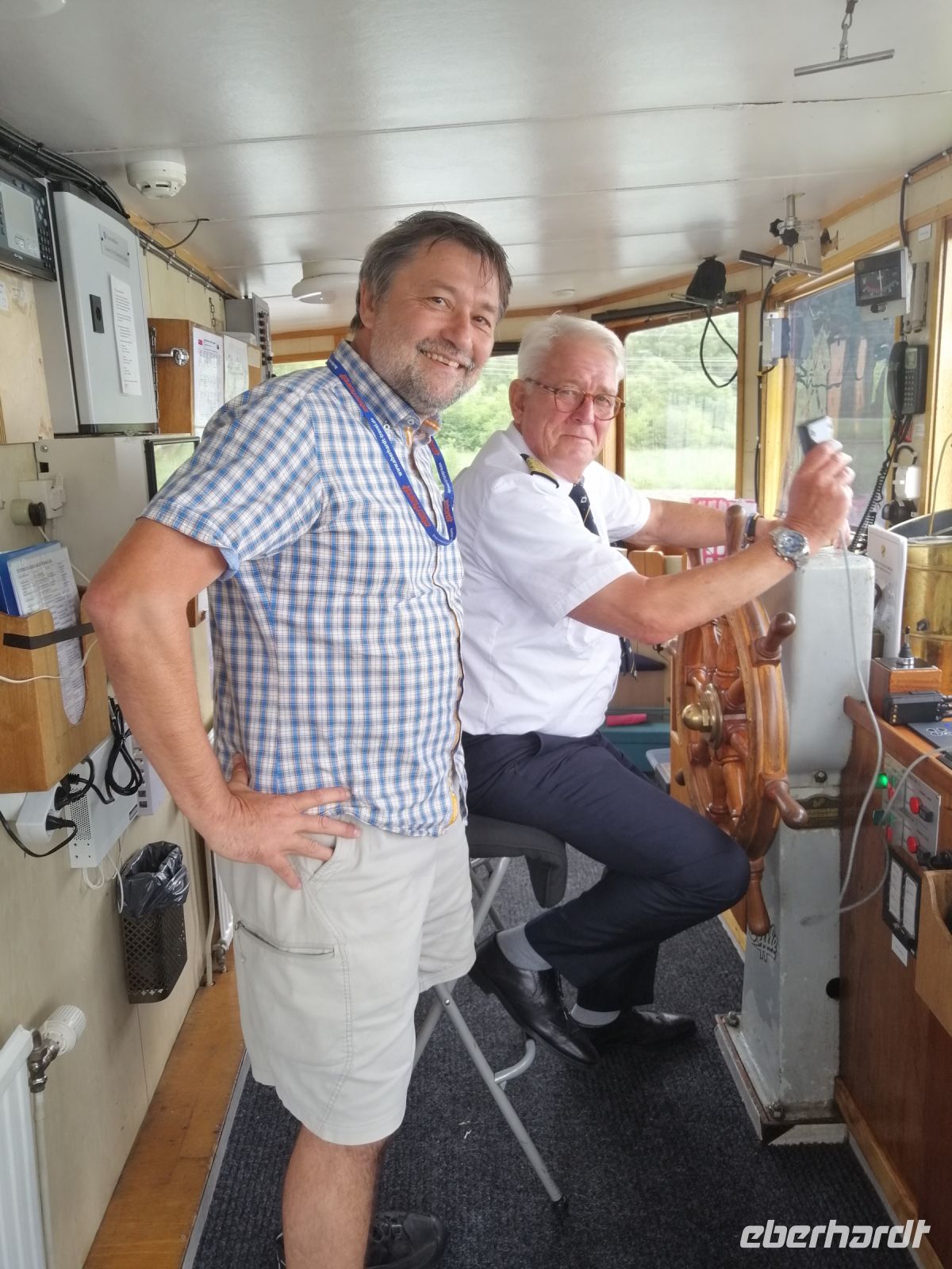 Dienstberatung beim Kapitän