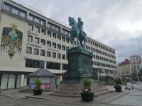 Statue von Karl der IX. in Göteborg