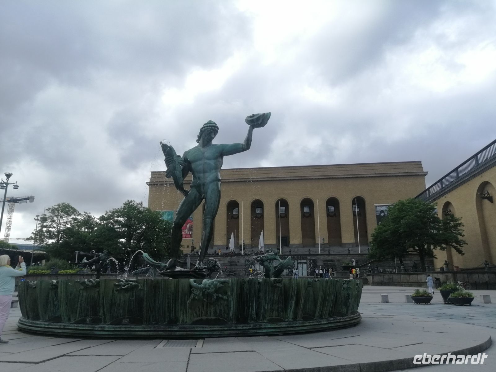 Poseidon Statue in Göteborg