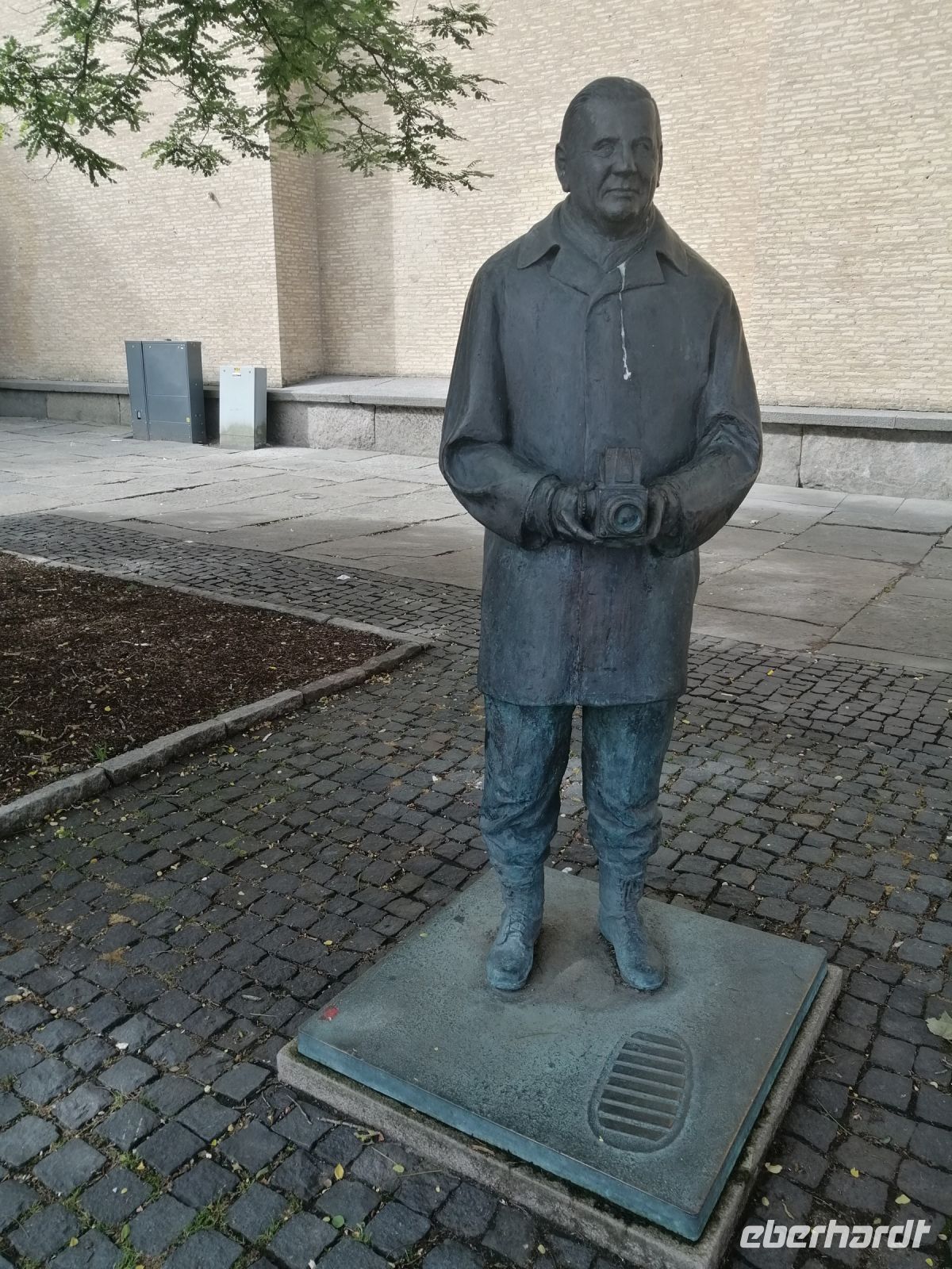 Statue von Nils Ericson - ein bedeutender schwedischer Ingenieur, Göteborg
