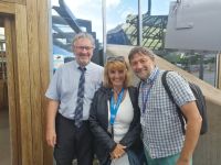 Abschiedsfoto von Kollegen