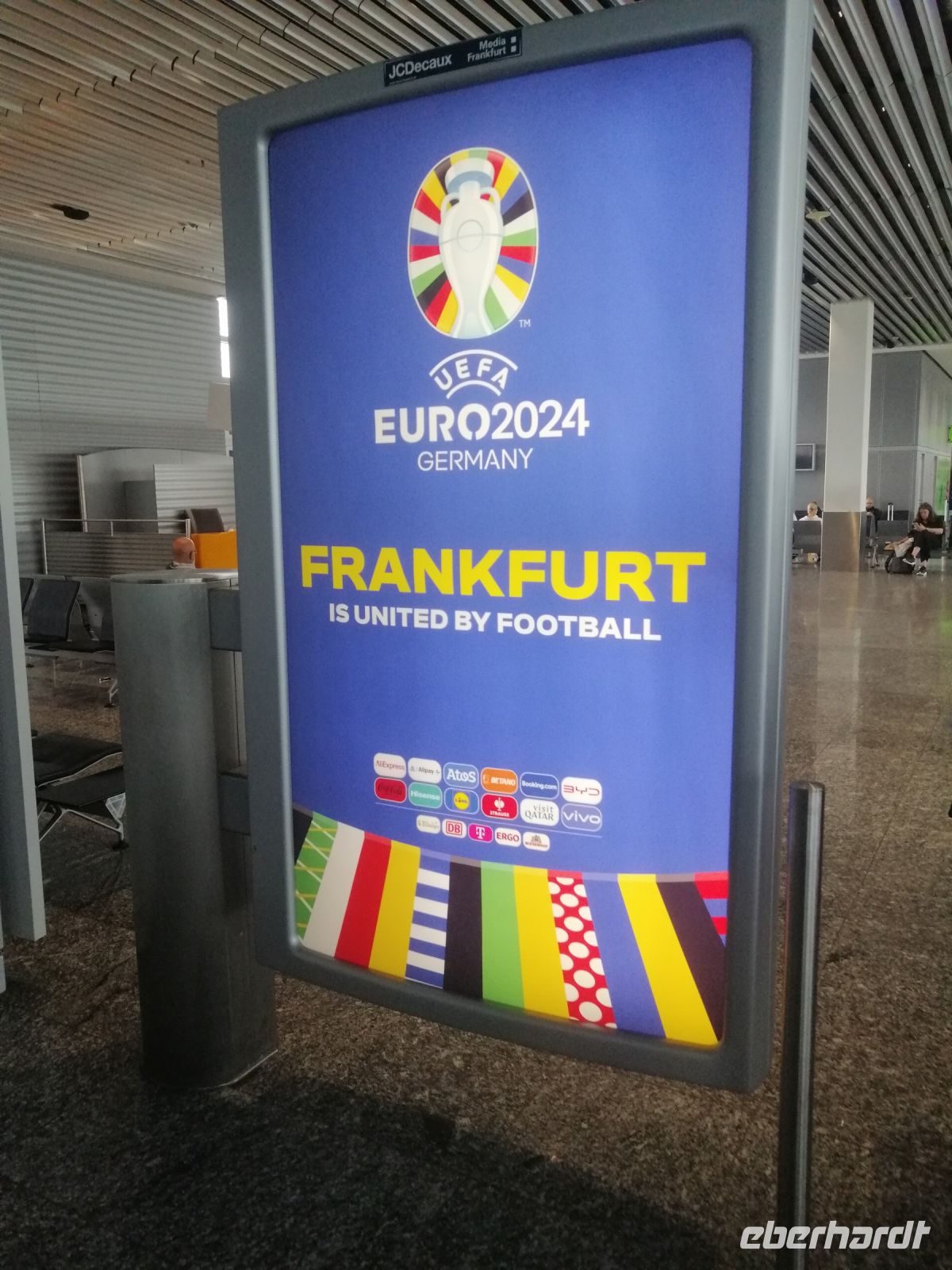 Ankunft in Frankfurt